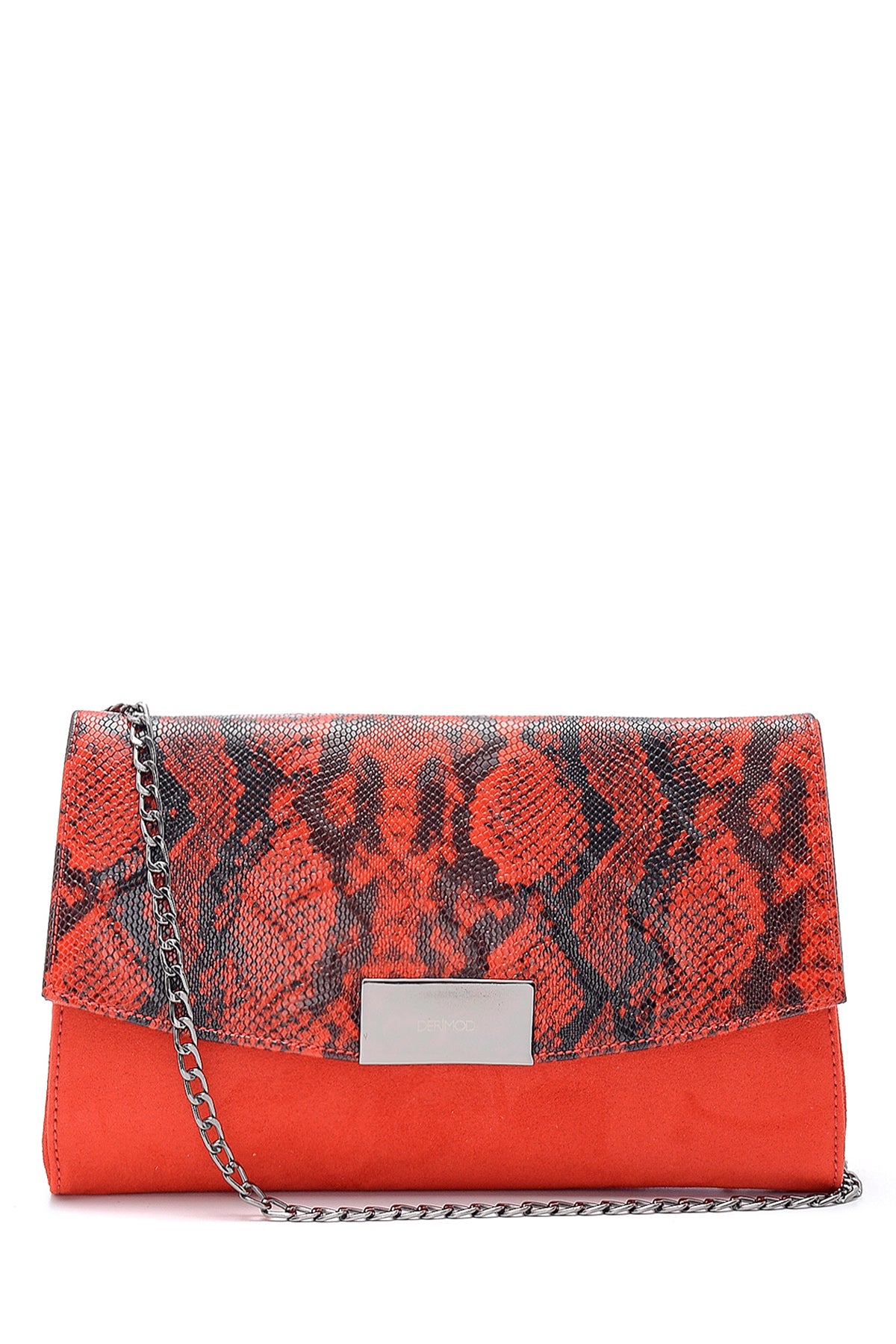 Kadın Yılan Derisi Detaylı Portföy Çanta 20SBD290814 | Derimod