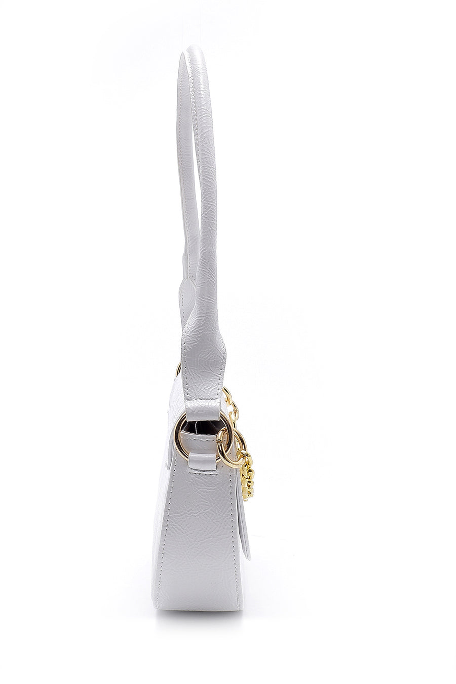 Women's Snakeskin Pattern Detailed Shoulder Bag