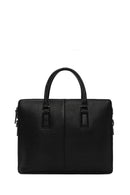 Erkek Siyah Uzun Askılı Evrak Çantası | Derimod