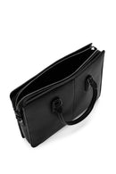 Erkek Siyah Uzun Askılı Evrak Çantası | Derimod