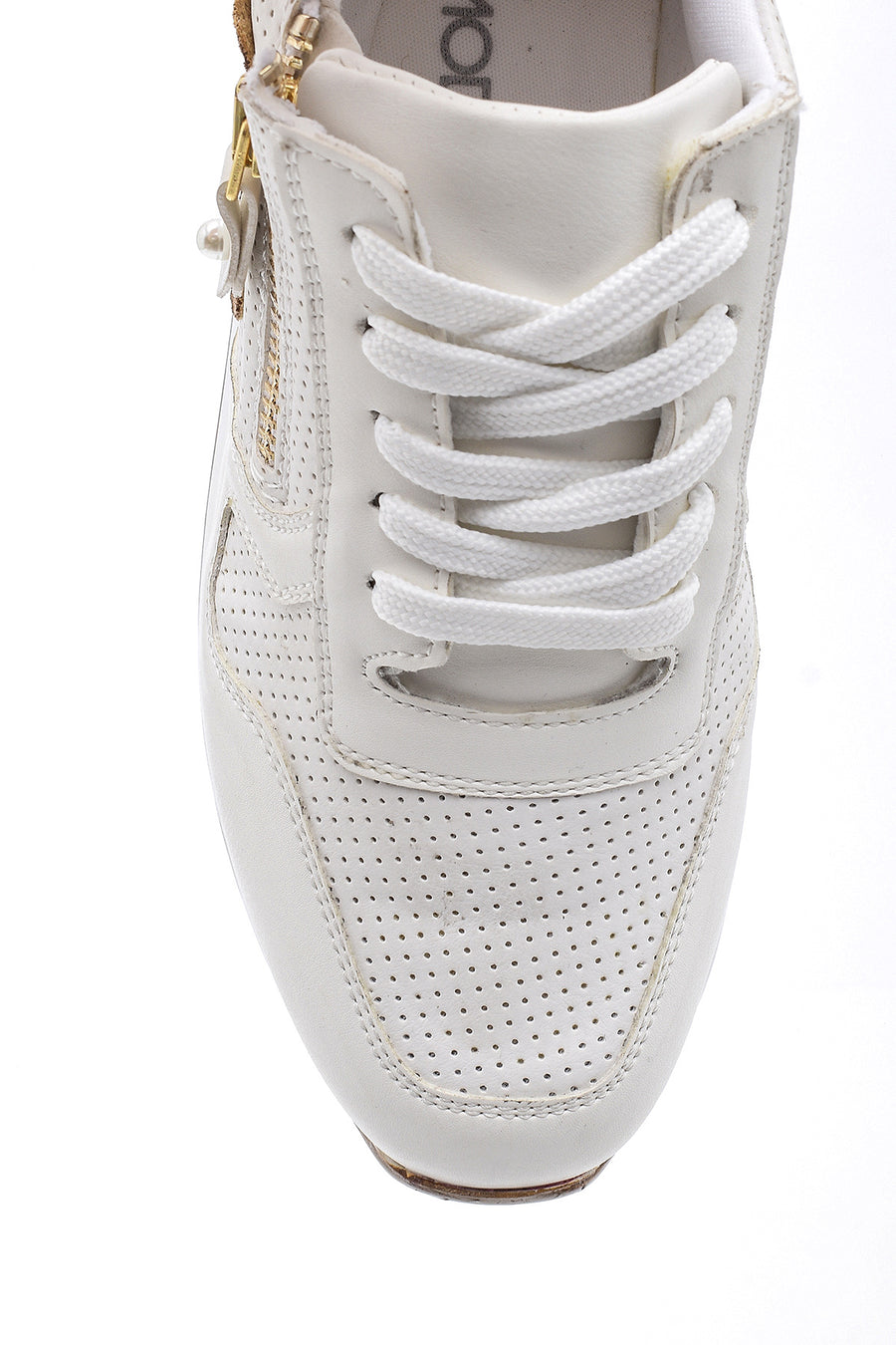 Kadın Fermuar Detaylı Sneaker