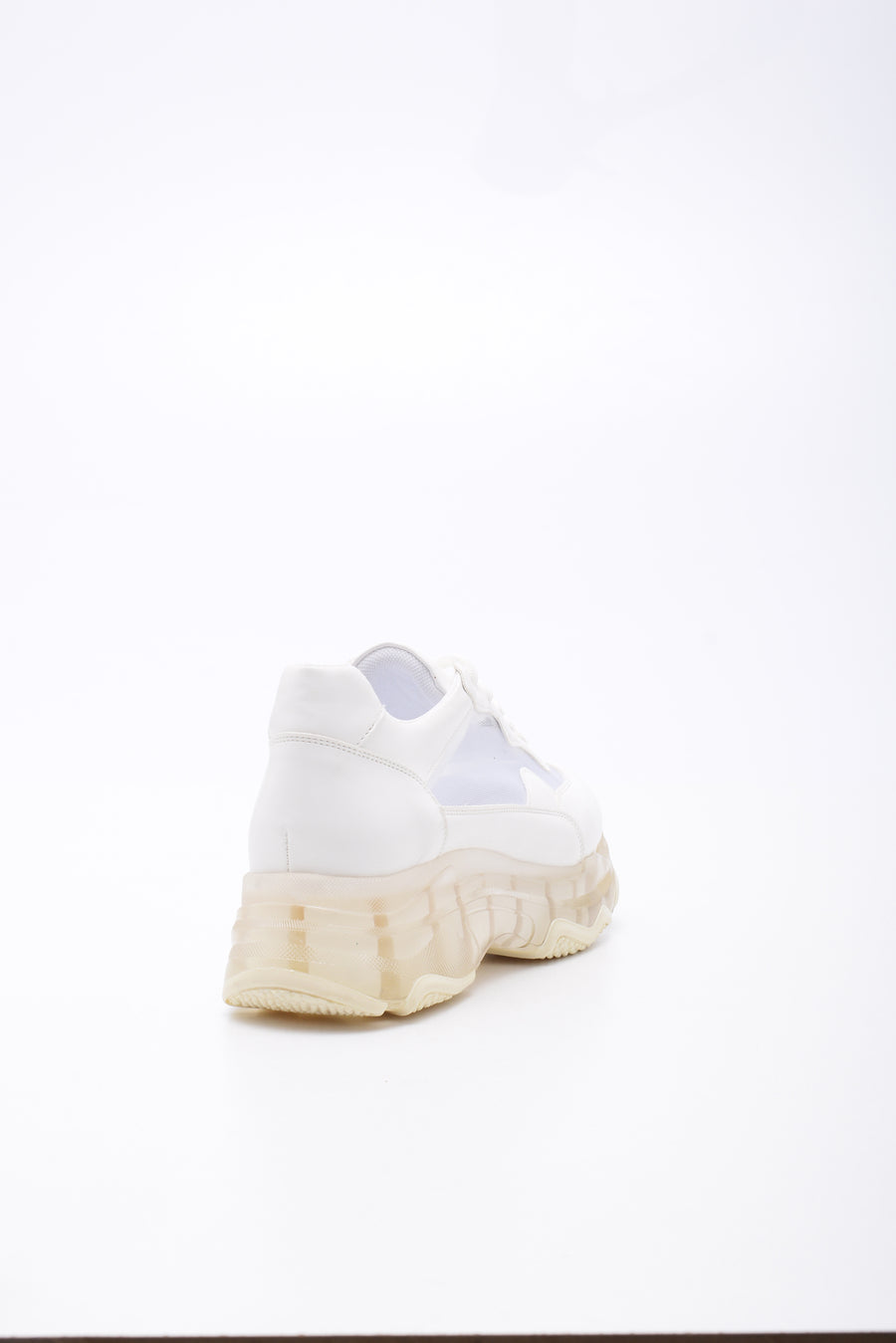 Kadın Şeffaf Tabanlı Sneaker