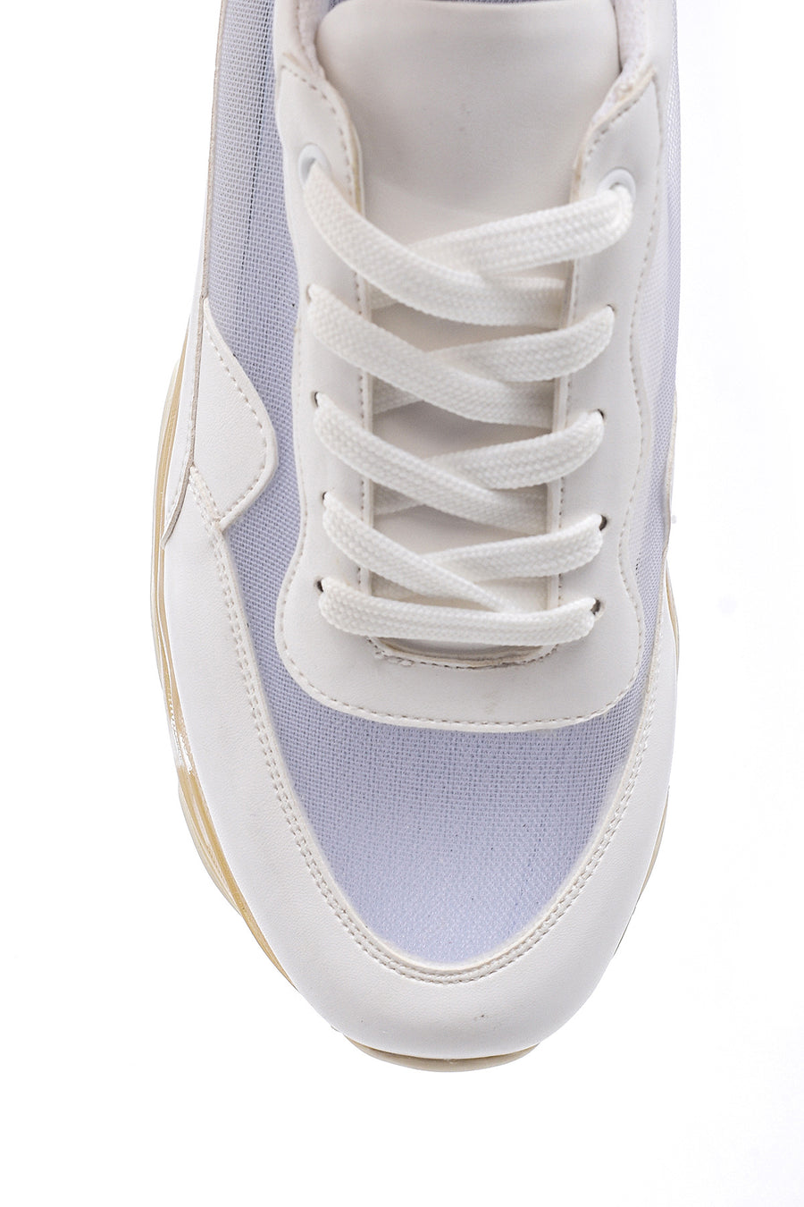 Kadın Şeffaf Tabanlı Sneaker