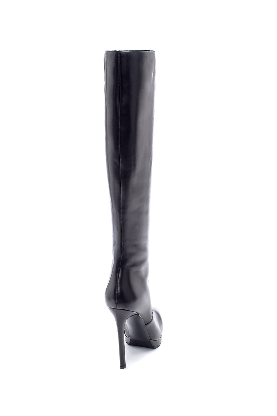 Women's Leather Thin Heeled Boots