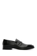 Men's Black Leather Classic Loafer | Derimod