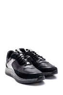 Women's Leather Metal Detailed Sneaker | Derimod