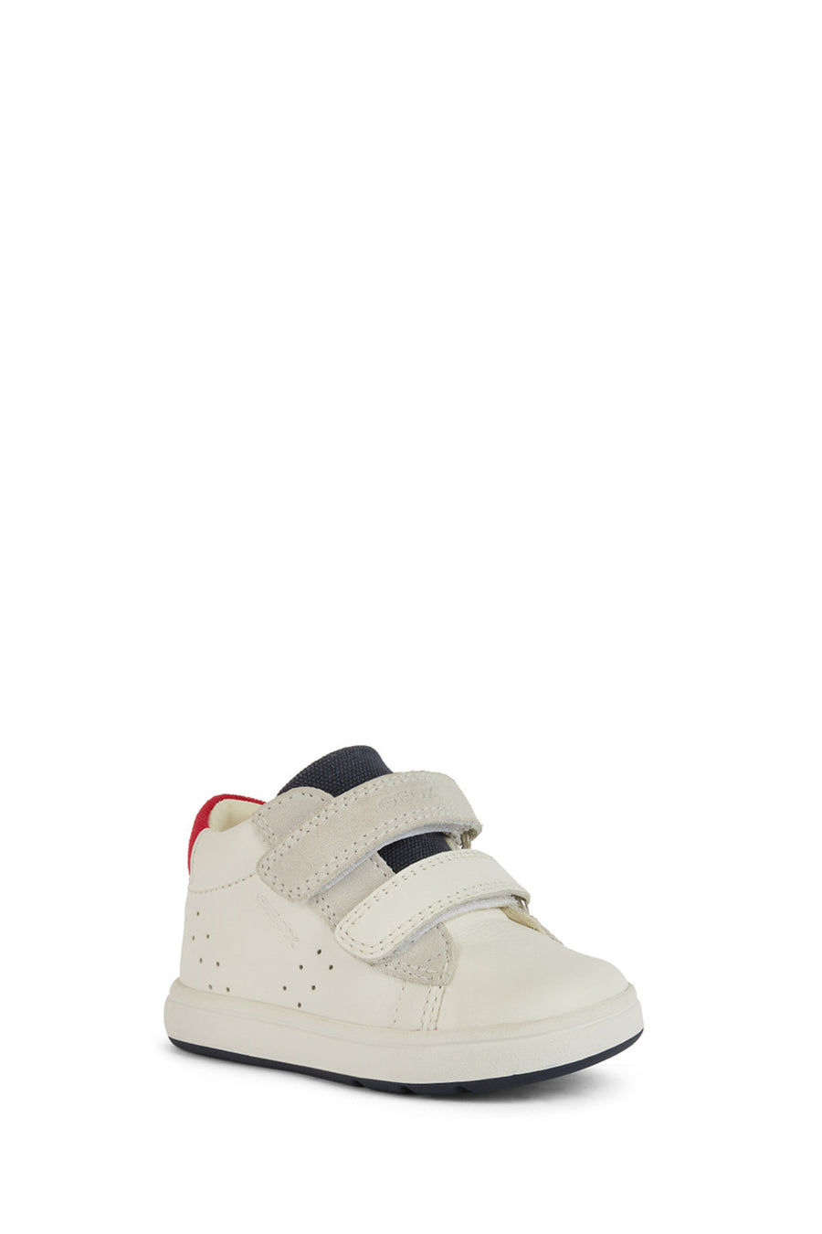 
Geox Baby Boy White Biglia Strap Leather Sneaker
