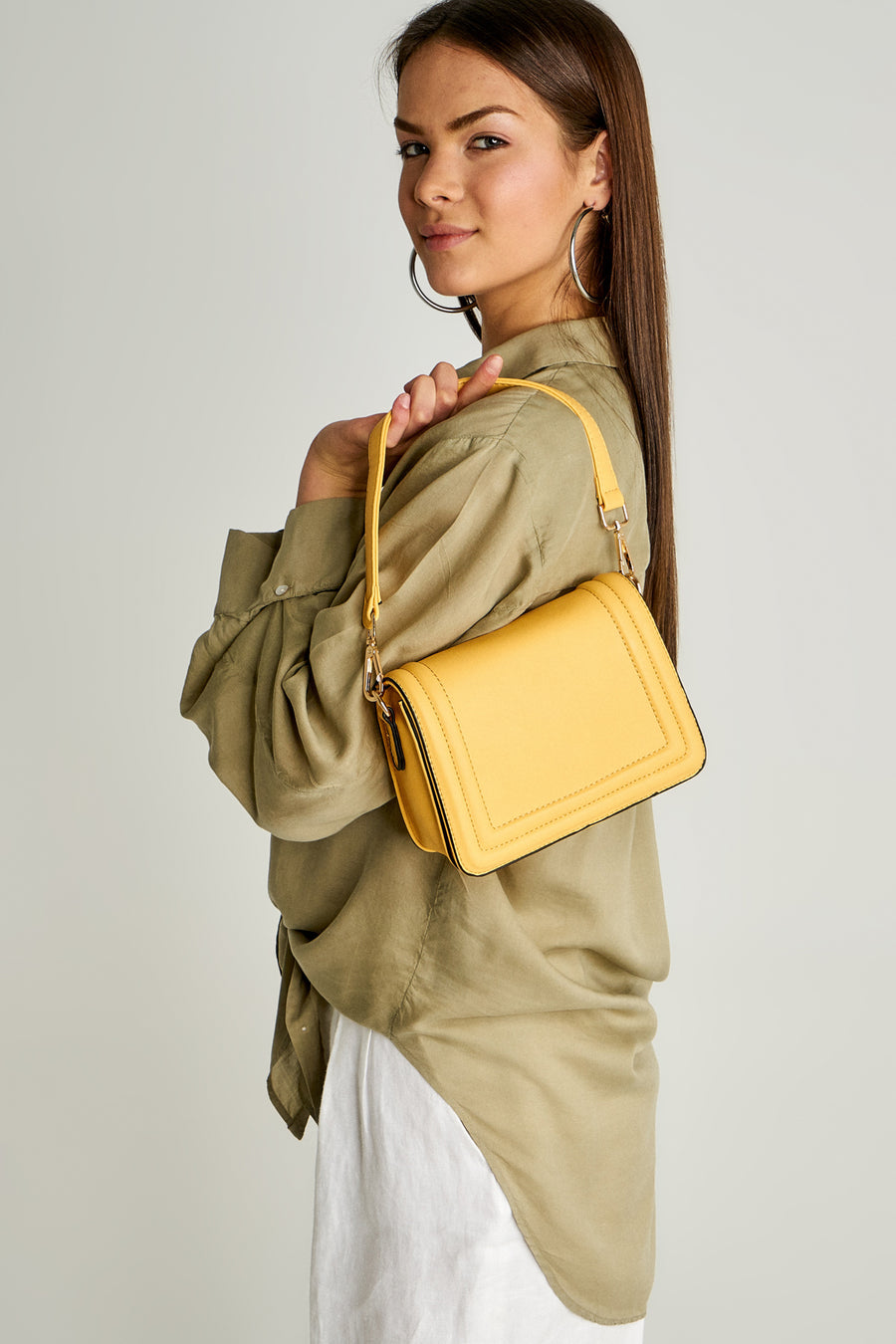 Yellow Women's Shoulder Bag 18SBD263118 | Derimod