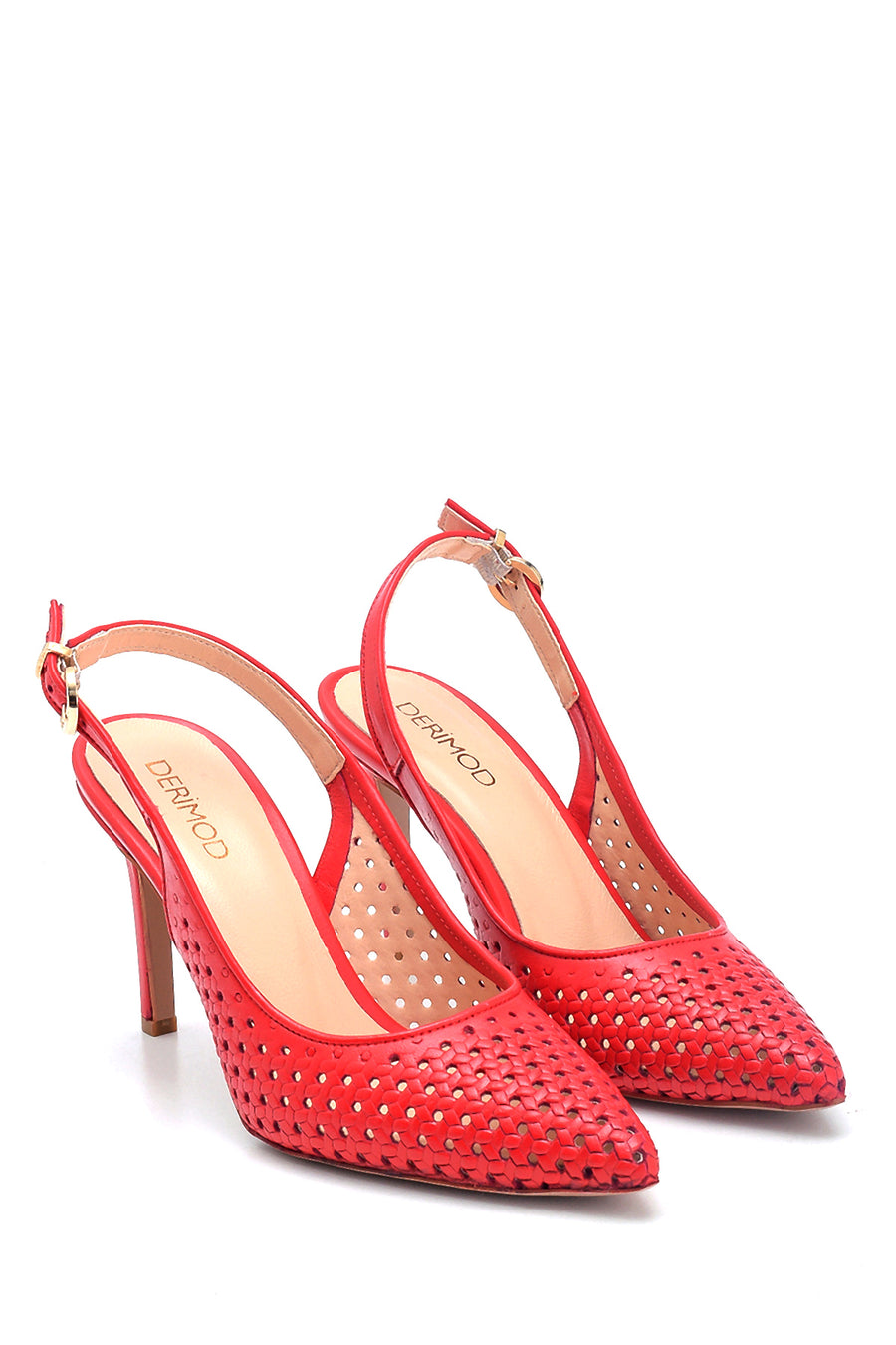 Kadın Deri Stiletto