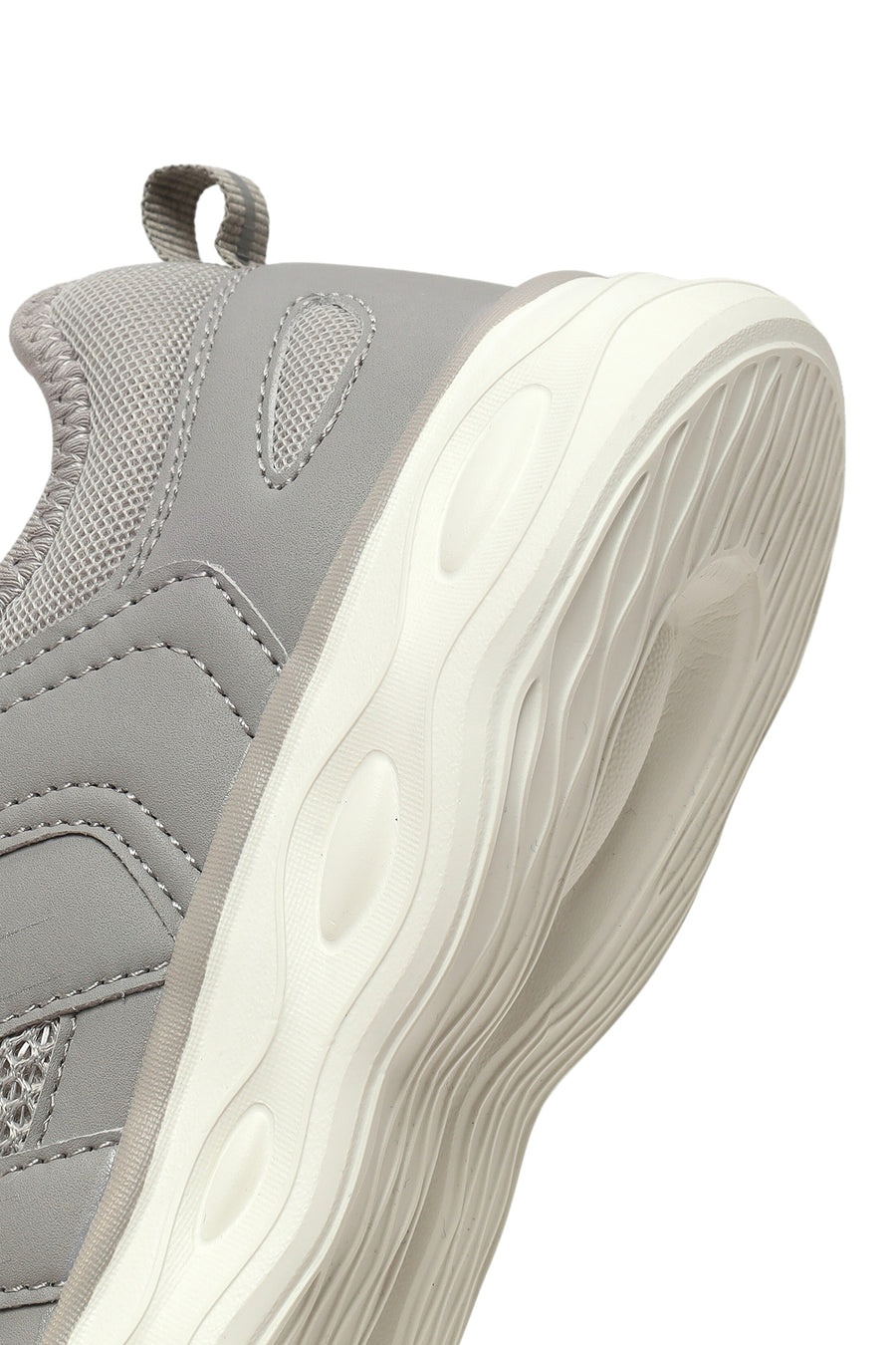 Woman Grey Thick-Soled Sneakers