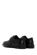 Men's Black Laced Leather Classic Shoes | Derimod