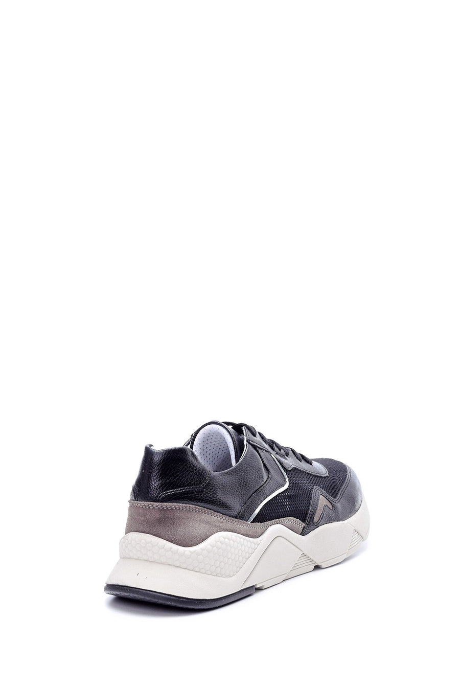 MEN'S HIGH-SOLE LEATHER SNEAKER