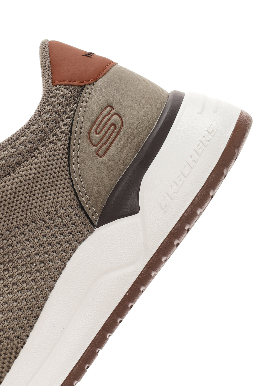 Skechers Erkek Bej Corliss - Dorset Bağcıklı Kumaş Sneaker