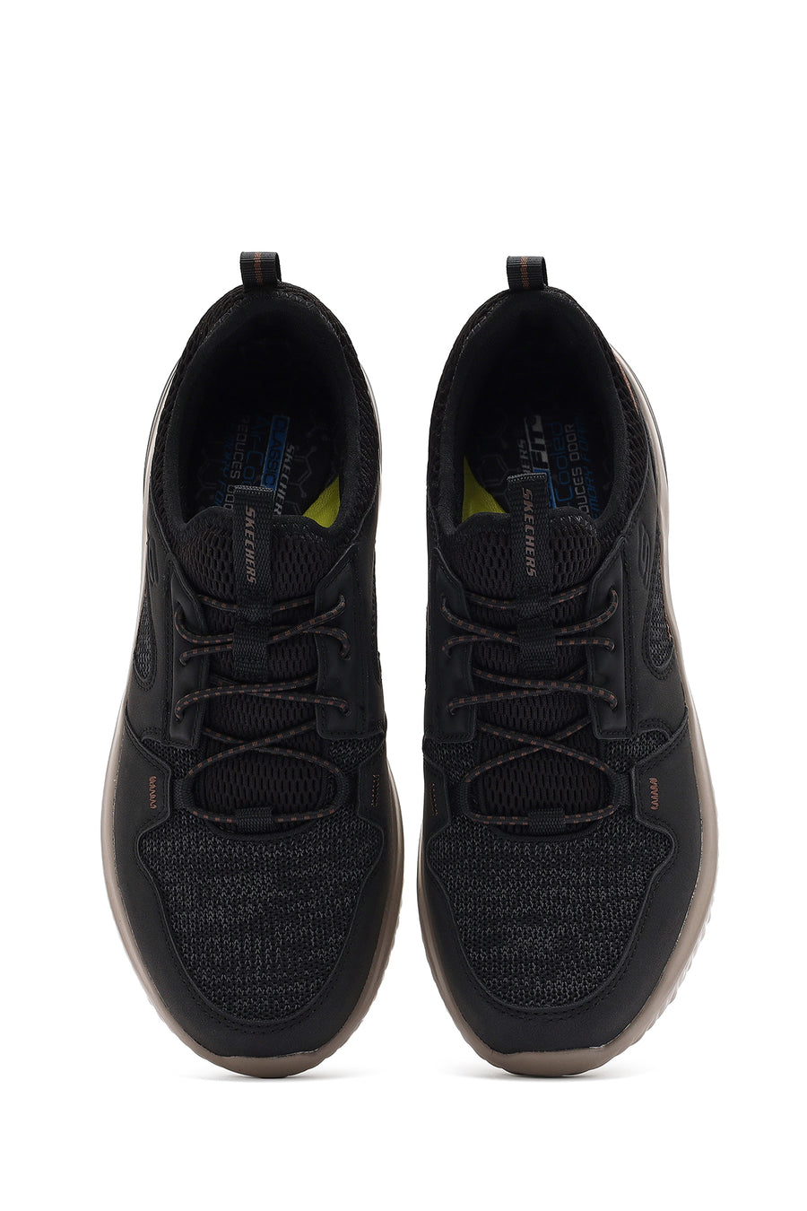 Skechers Erkek Siyah Delson 3.0 Kumaş Sneaker