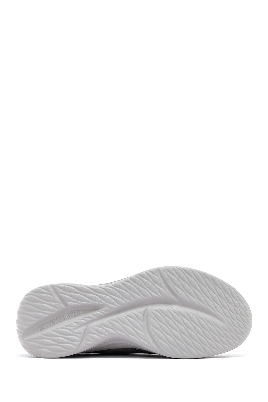Skechers Erkek Gri Slade Bağcıklı Kalın Tabanlı Kumaş Sneaker