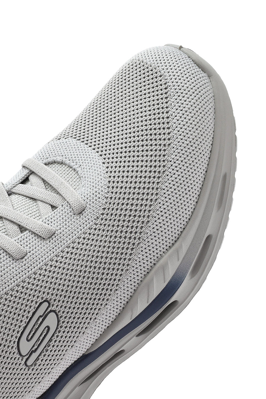 Skechers Erkek Gri Arch Fit Orvan - Kincade Bağcıklı Kalın Tabanlı Sneaker