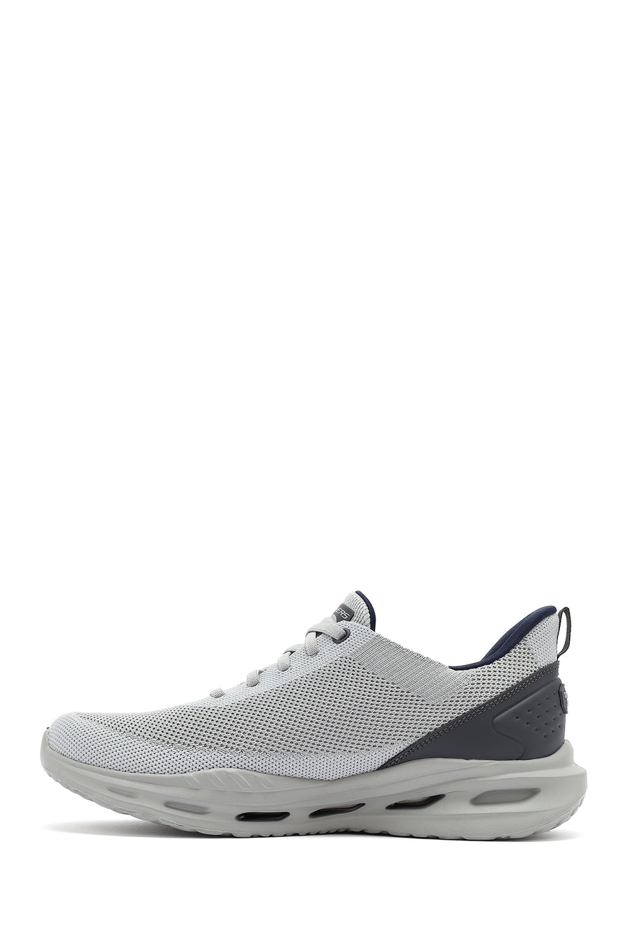 Skechers Erkek Gri Arch Fit Orvan - Kincade Bağcıklı Kalın Tabanlı Sneaker