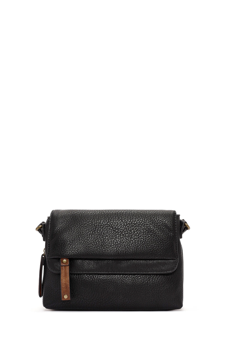 Woman Black Casual Crossbody Bag