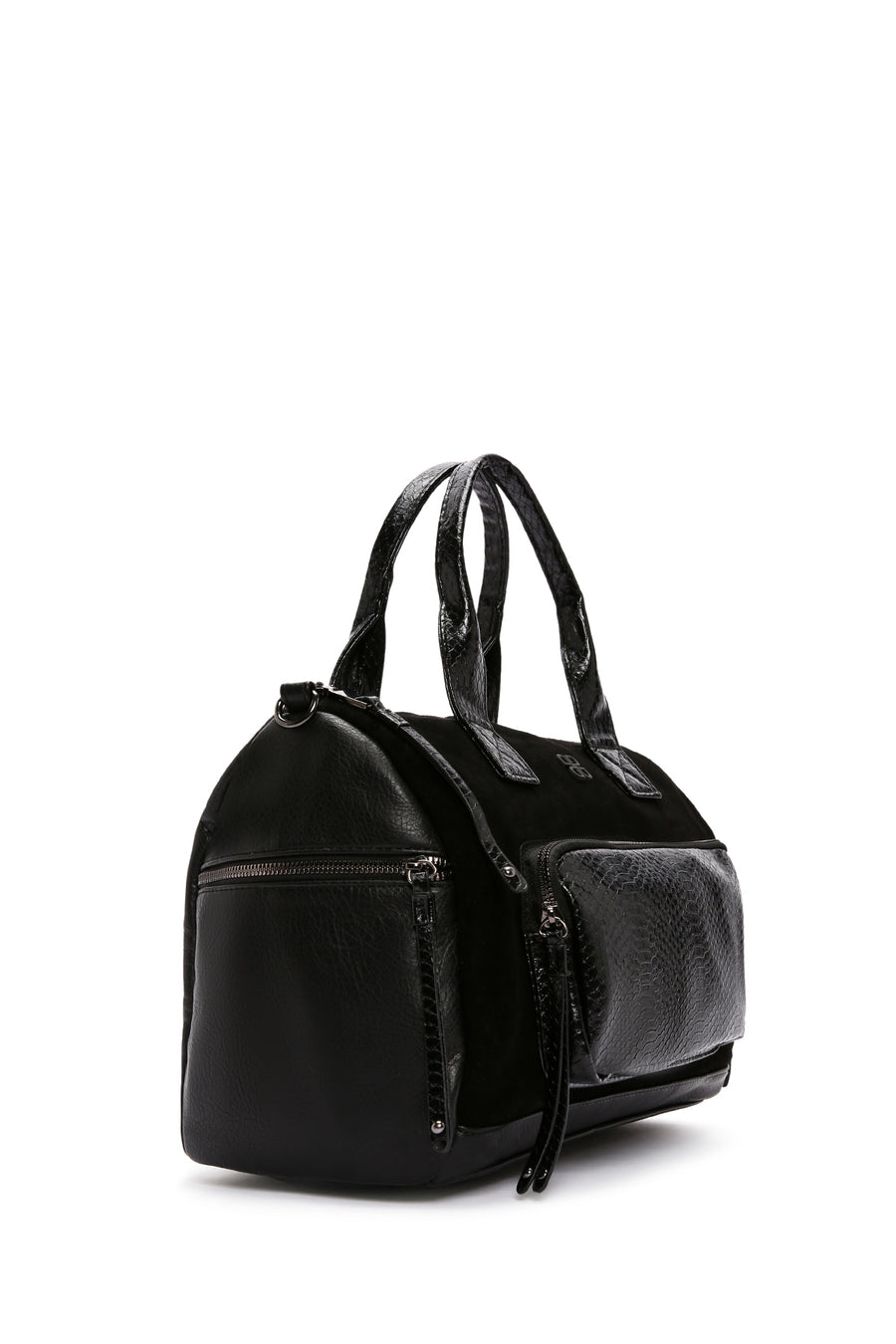 Women's Black Long Strap Shoulder Bag