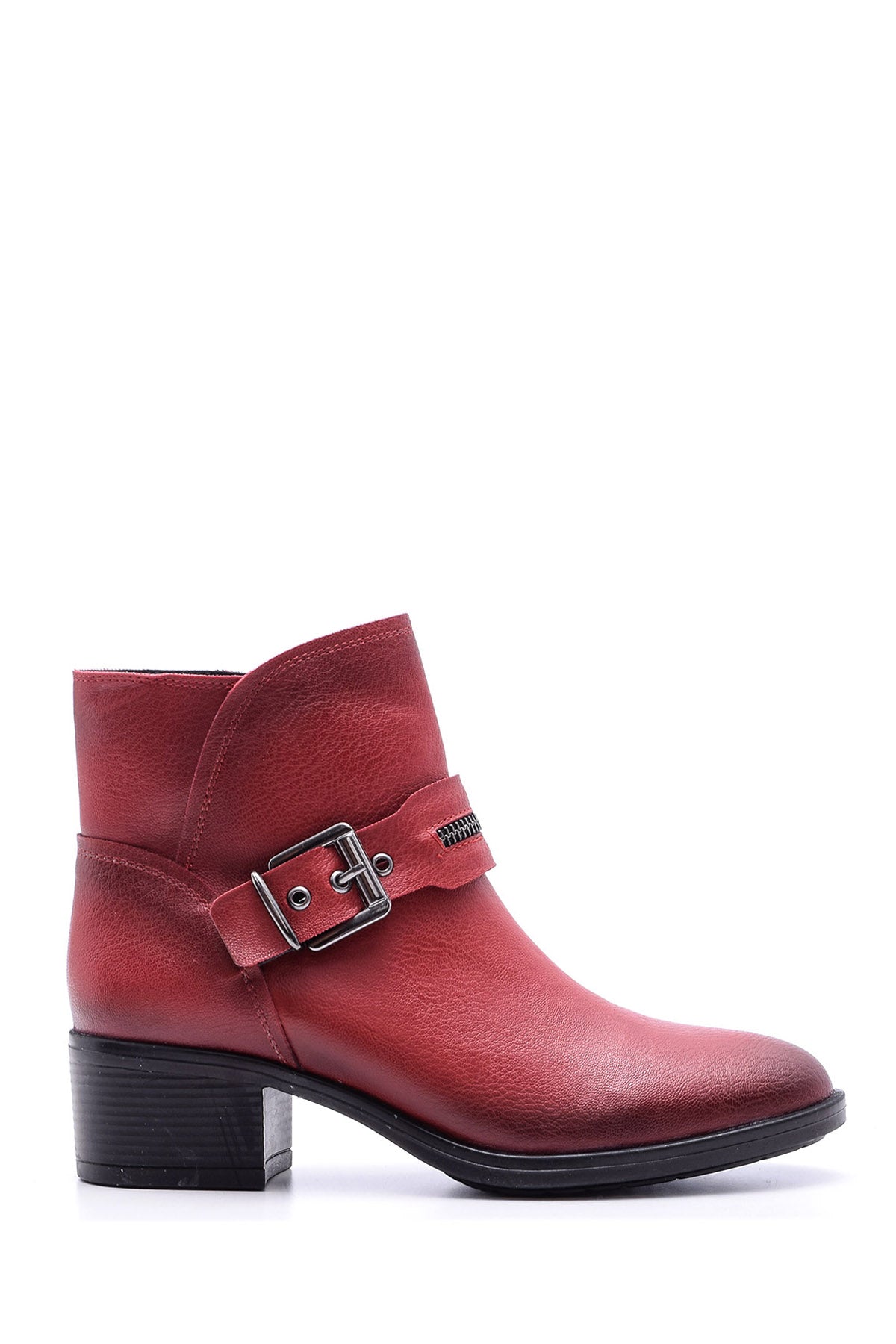 Women's Buckle Detailed Boots 19WFE151918 | Derimod