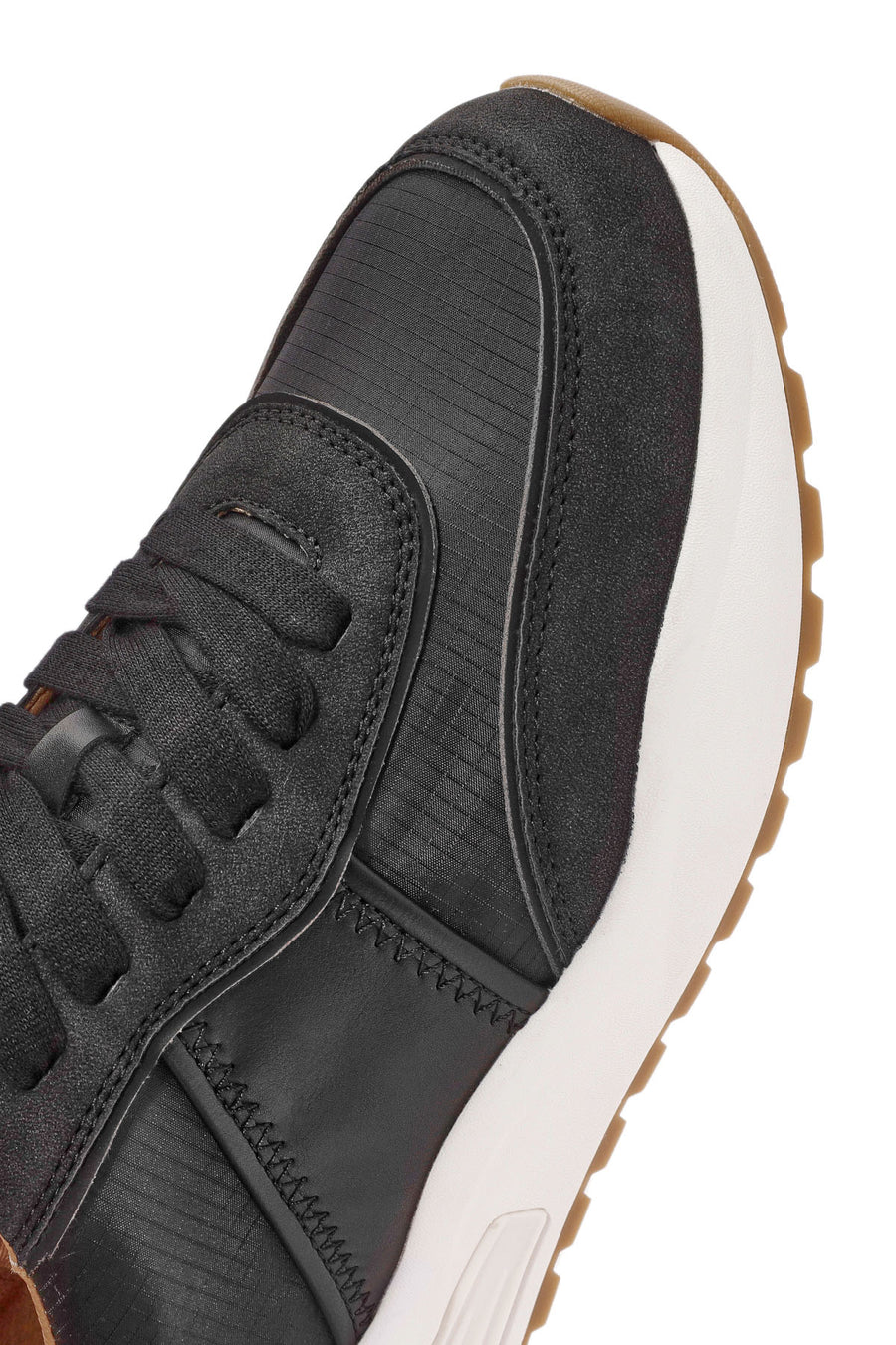 ACBC x Derimod Erkek Siyah Bağcıklı Sneaker