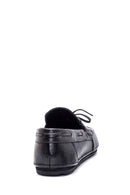 Men's Black Leather Loafer | Derimod