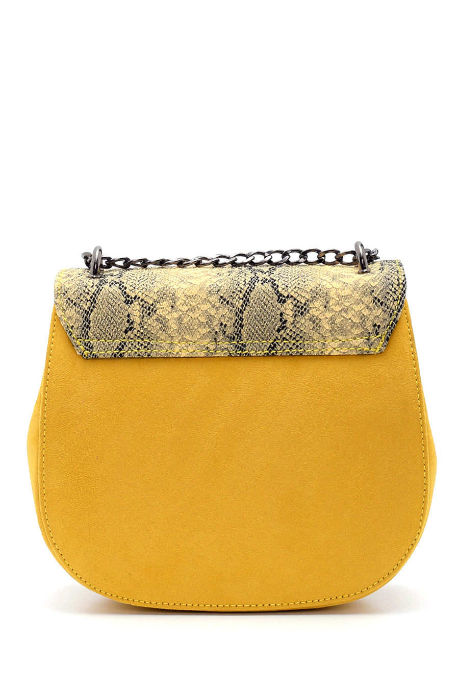 Women's Crocodile Patterned Shoulder Bag