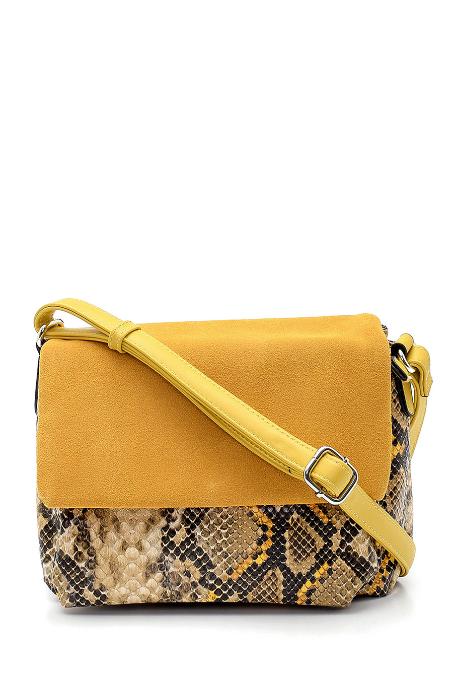 Women's Snake Pattern Shoulder Bag 21SBD241914 | Derimod