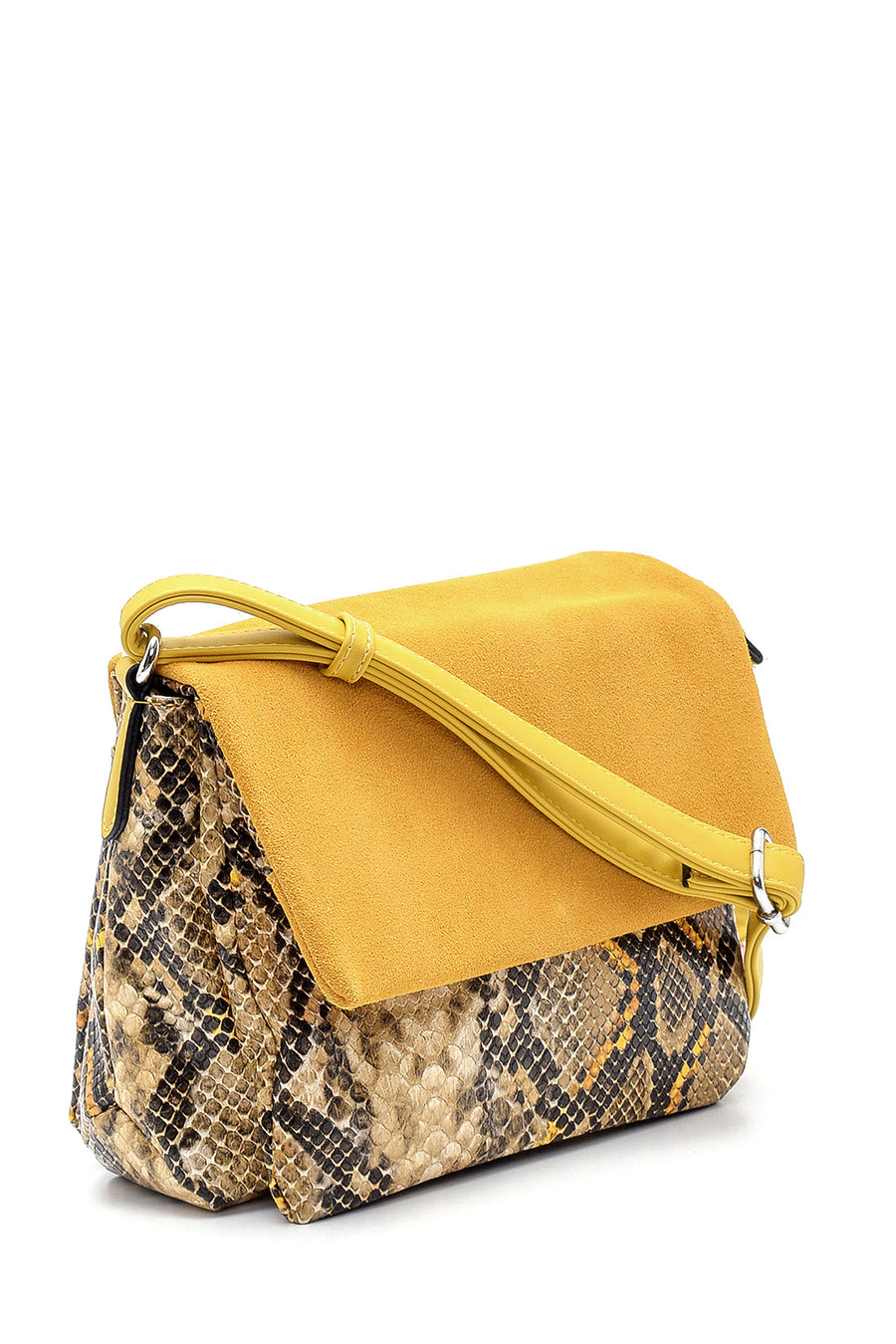 Women's Snake Pattern Shoulder Bag