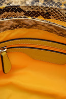 Kadın Yılan Desenli Omuz Çantası | Derimod