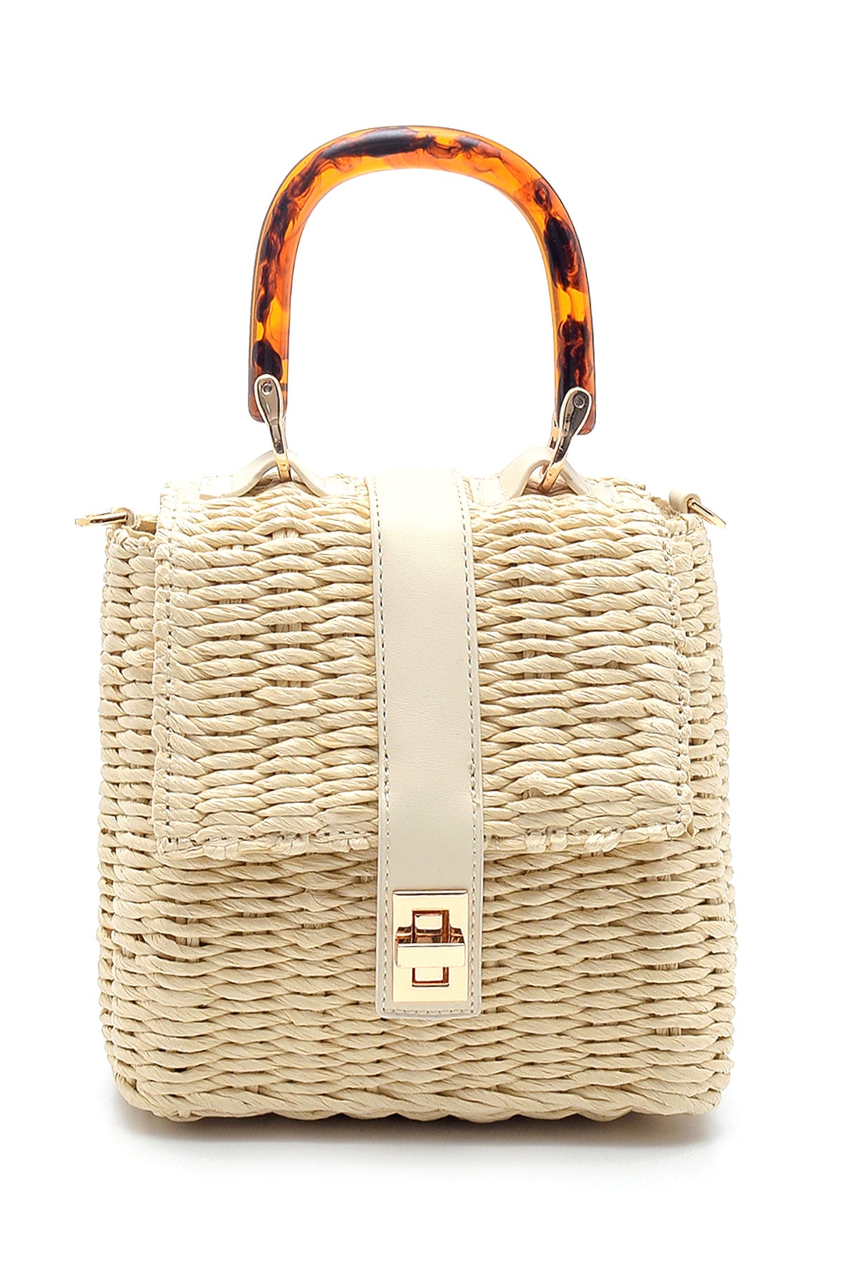 Women's Straw Handbag 21SBD2709M7 | Derimod
