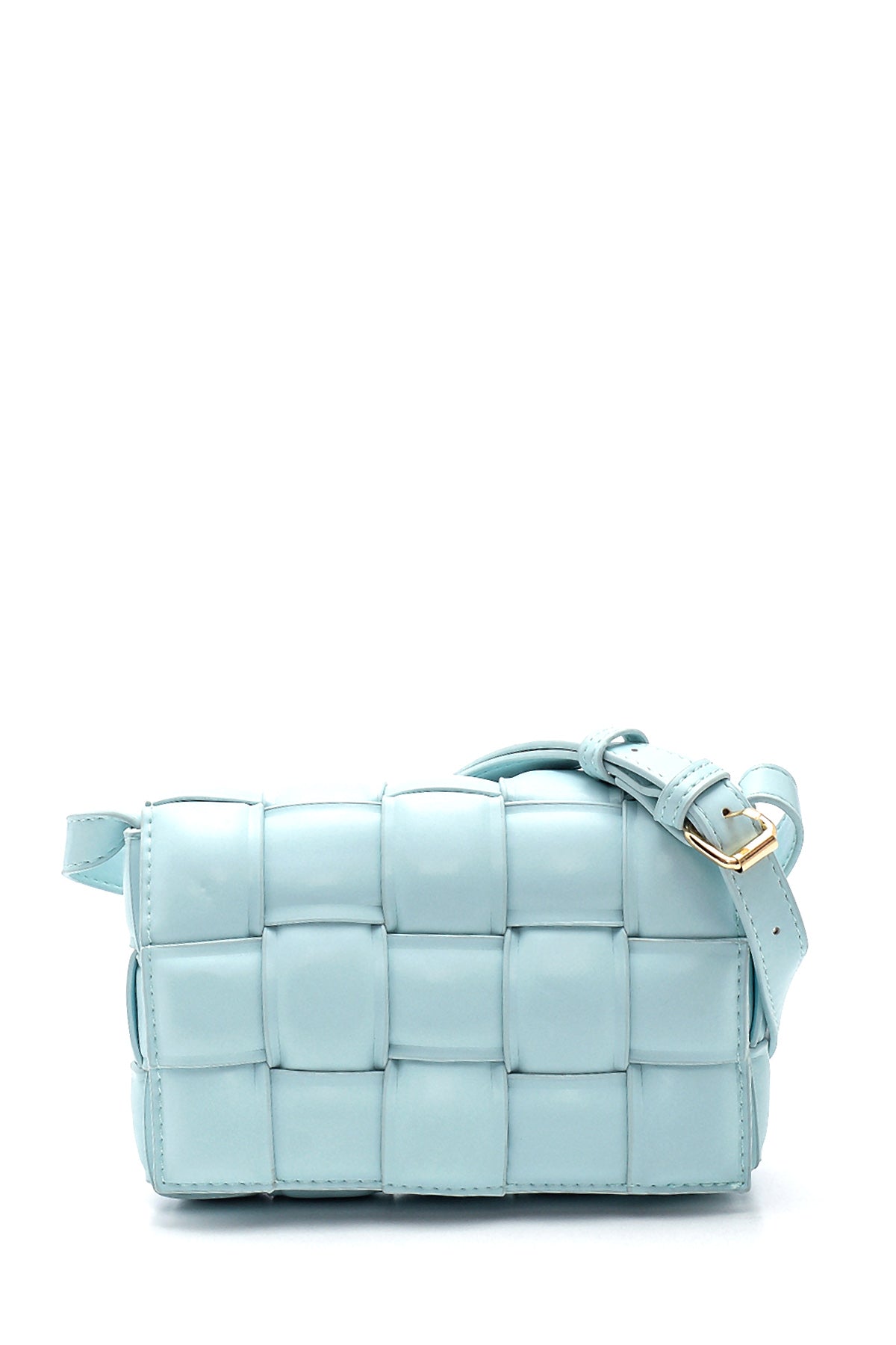 Kadın Örgülü Çapraz Çanta 21SBD272029 | Derimod