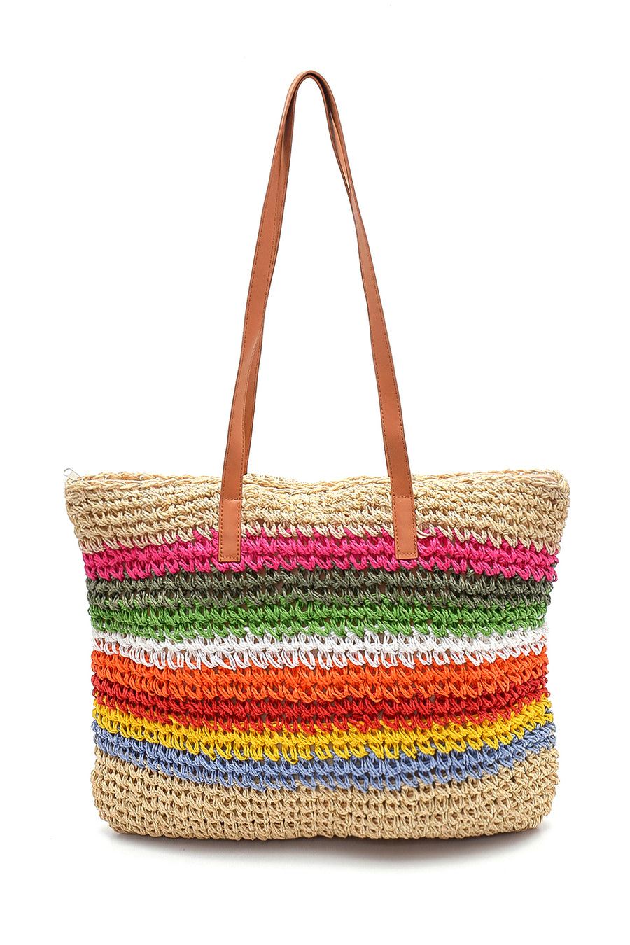Women's Straw Shoulder Bag