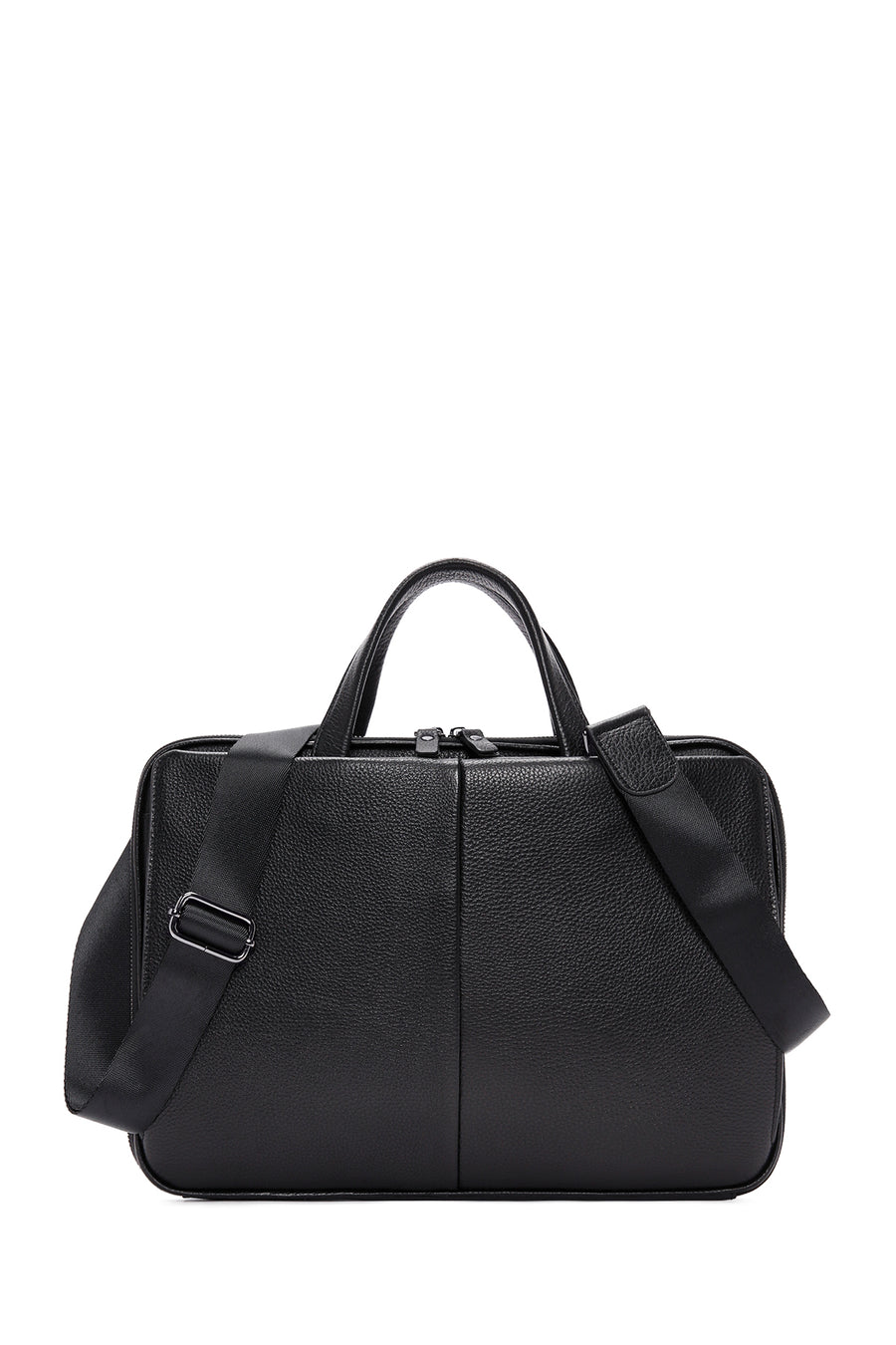 Men's Black Leather Laptop Bag 21SBD3108FT | Derimod