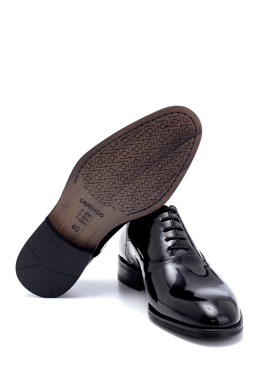 Men's Leather Patent Leather Classic Shoes