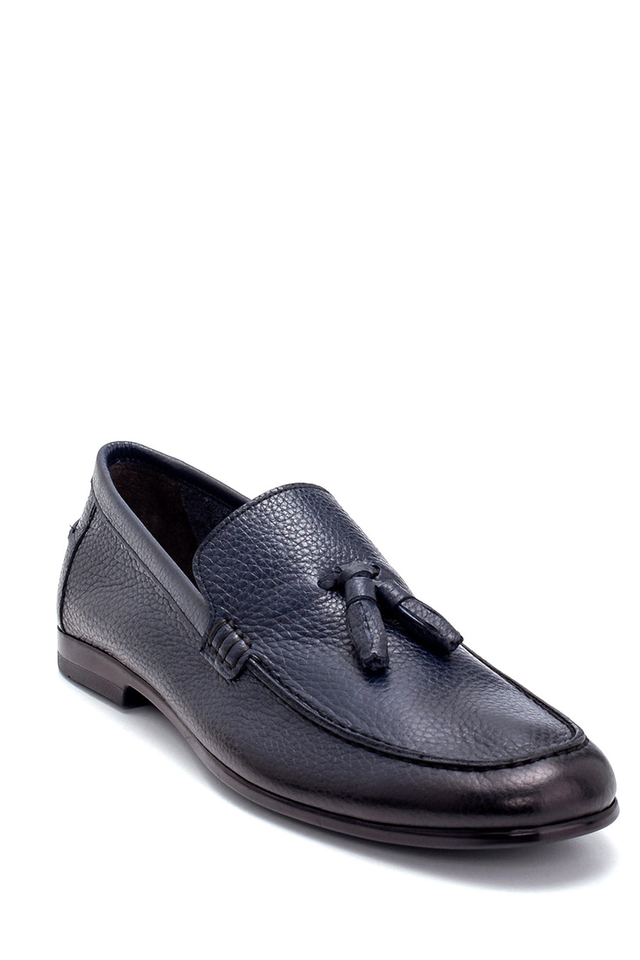 Men's Leather Tassel Detailed Loafer