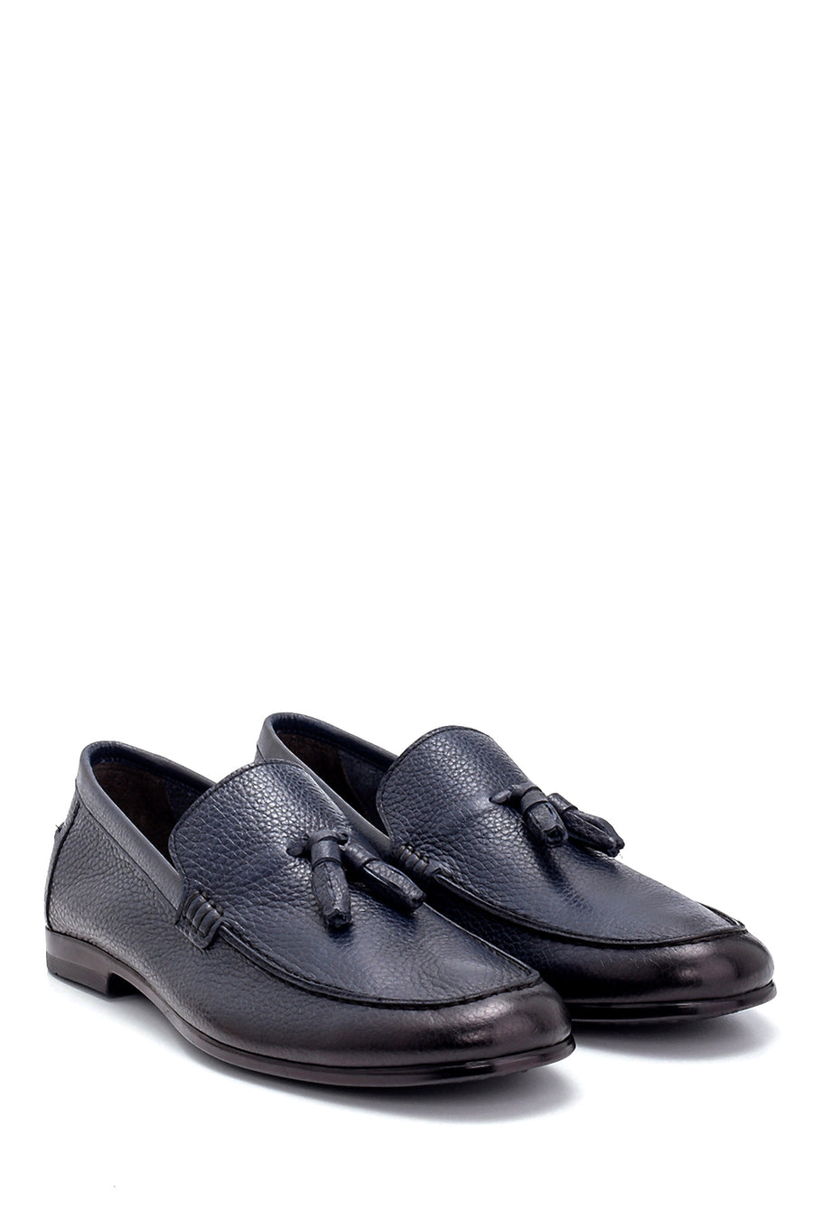 Men's Leather Tassel Detailed Loafer