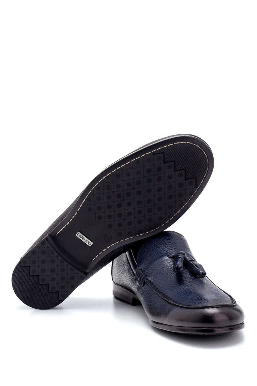 Men's Leather Tassel Detailed Loafer