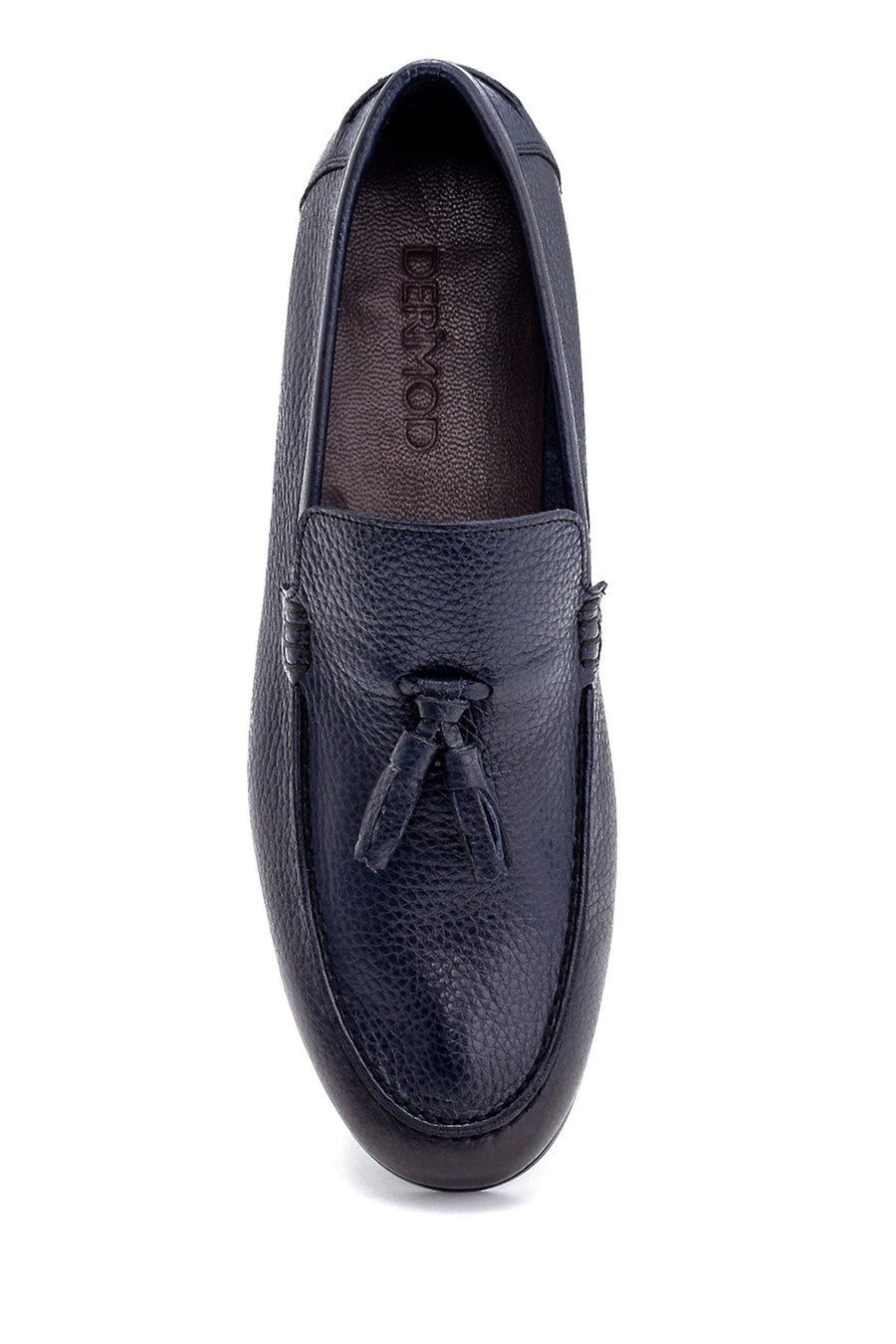 Men's Leather Tassel Detailed Loafer