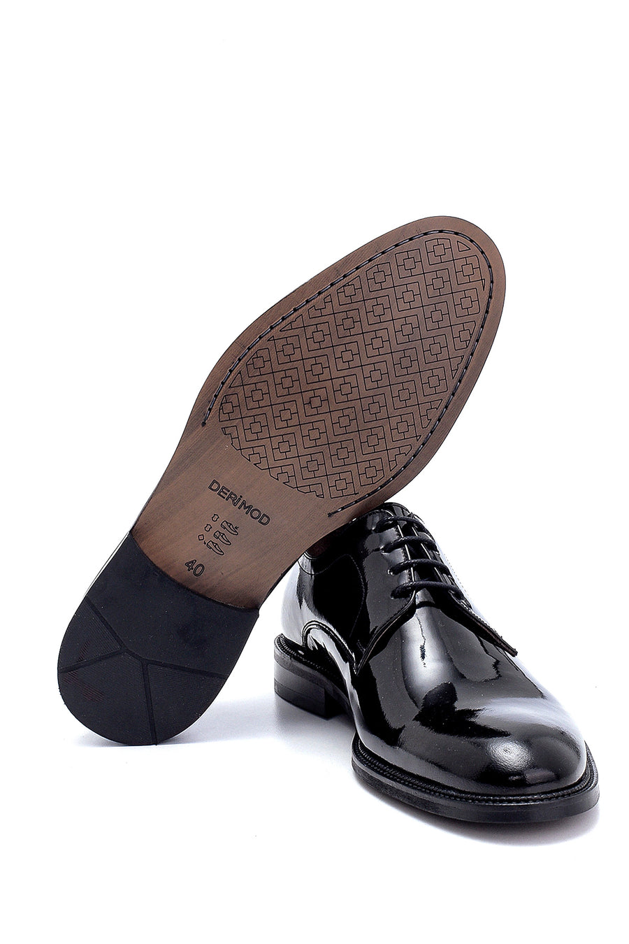 Men's Leather Patent Leather Classic Shoes