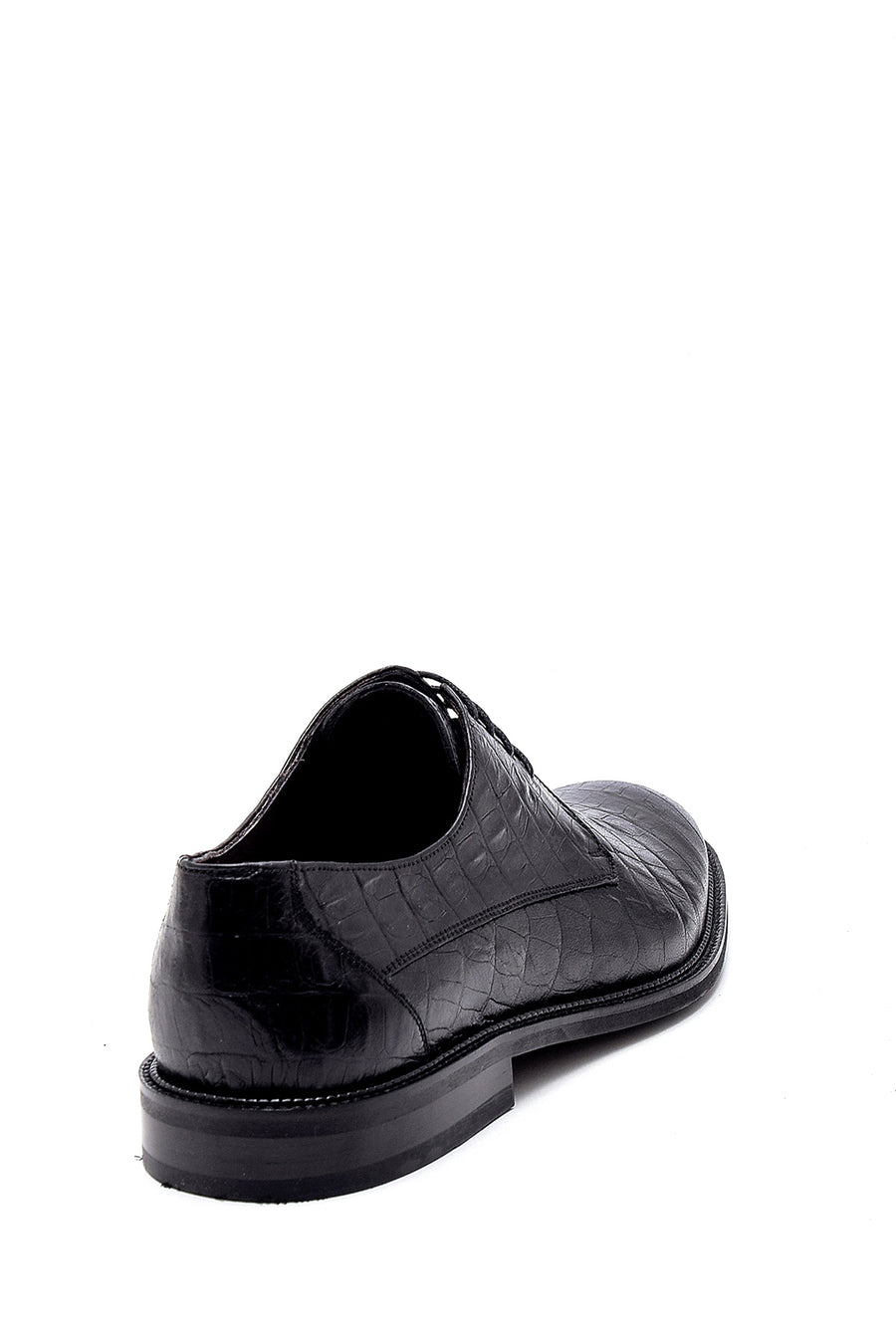 Men's Leather Crocodile Patterned Classic Shoes
