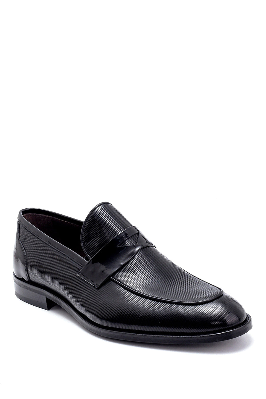 Men's Leather Patent Leather Loafer