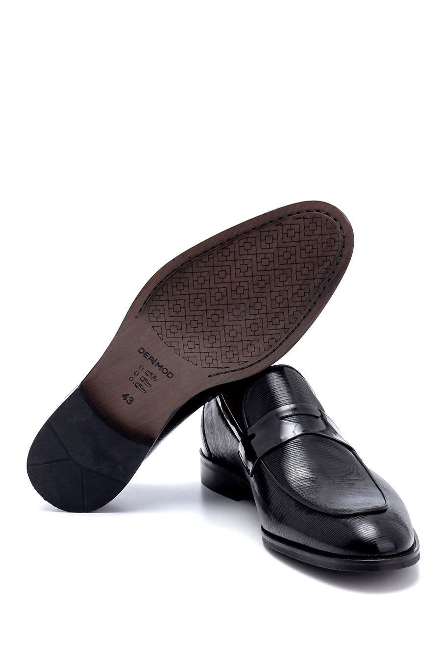 Men's Leather Patent Leather Loafer