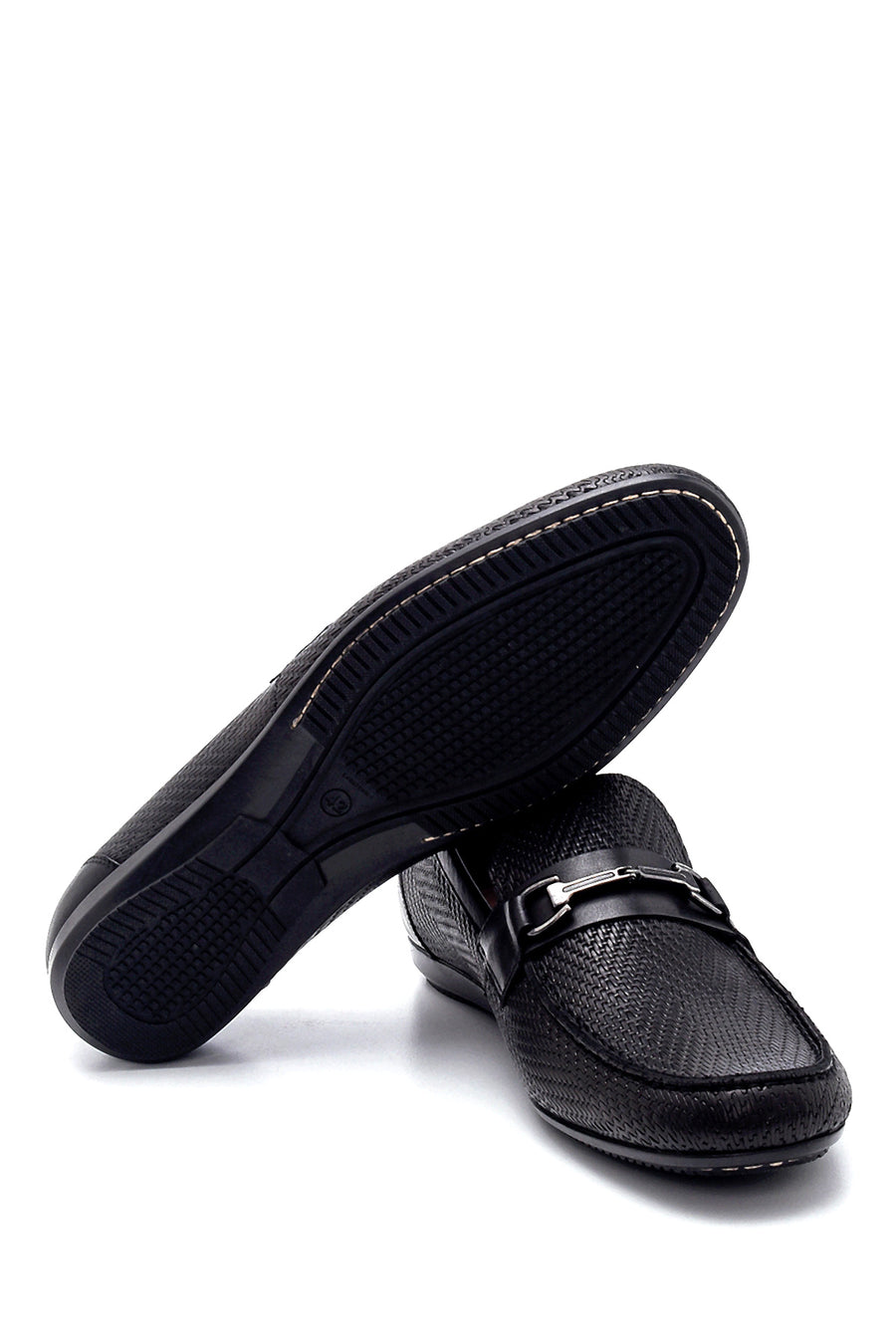 Men's Leather Printed Loafer