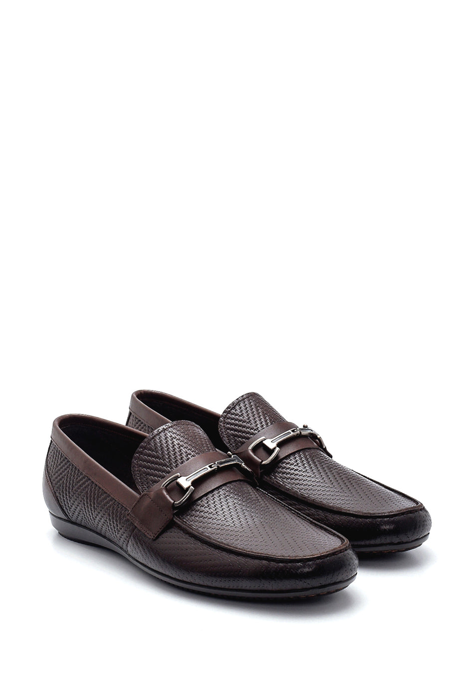 Men's Leather Printed Loafer