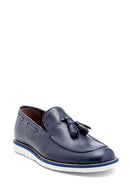 Men's Leather Tassel Detailed Loafer | Derimod
