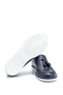 Men's Leather Tassel Detailed Loafer | Derimod