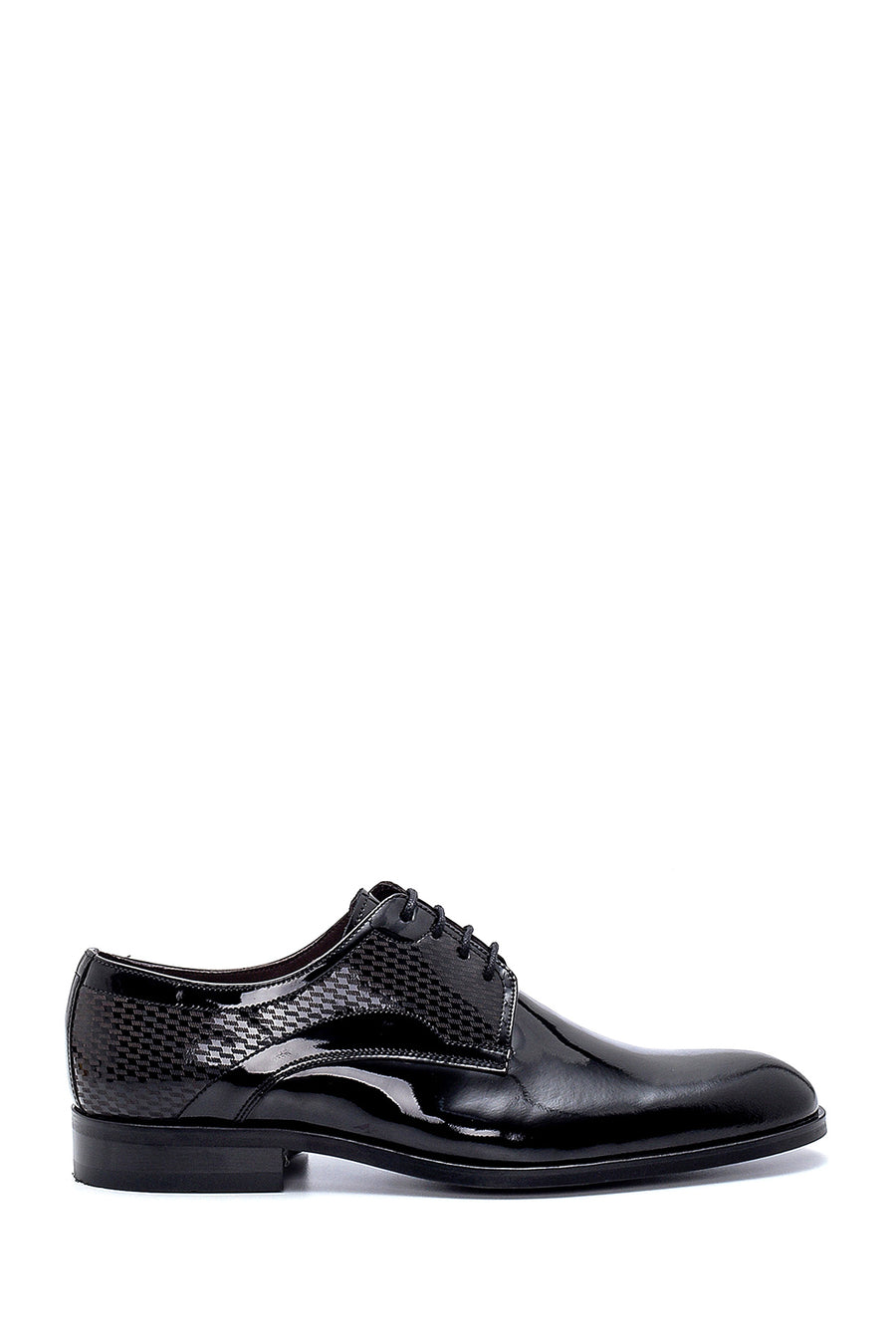 Men's Leather Patent Leather Classic Shoes 21SFD606316 | Derimod