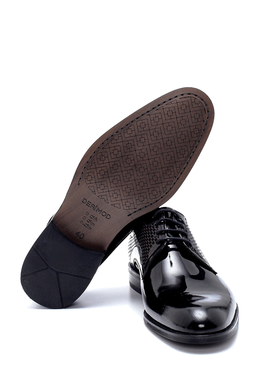 Men's Leather Patent Leather Classic Shoes