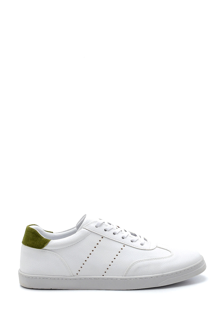 Erkek Süet Detaylı Deri Sneaker 21SFD6086FT | Derimod